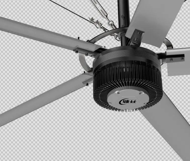 4.9 - 7.3 meters Gran ventilador Industrial  Techo fan