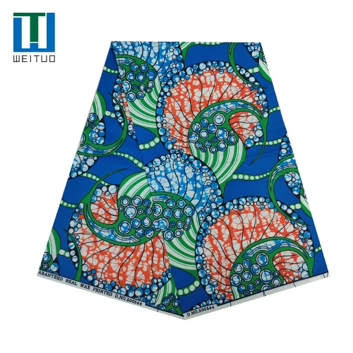 hot sale veritable real wax fabric african styles wax fabrics printed