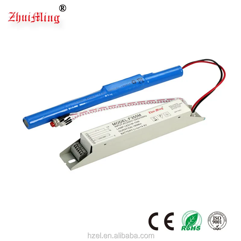 Emergency Power Battery Pack/Conversion Kit For LED Lighting Tube