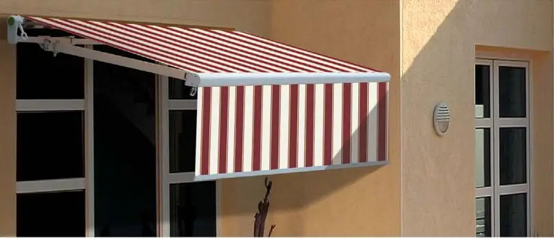 Cheap Retractable Balcony Awning Manual Retractable Awnings With Valance