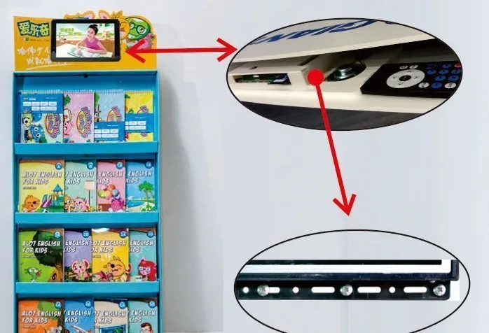 Kerchan usb media player to monitor with Push button
