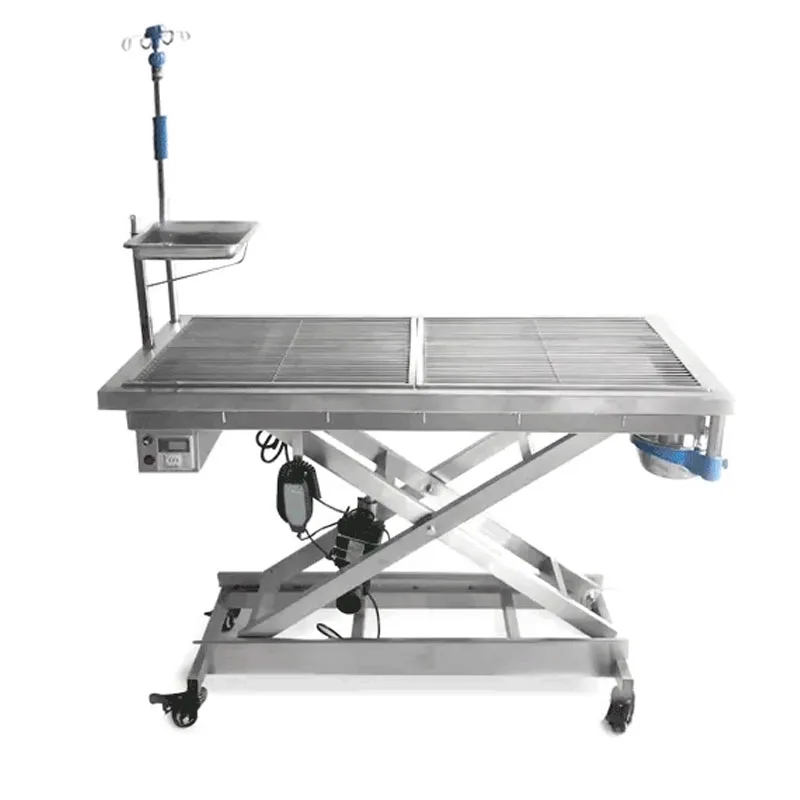 
clinic bed manual surgical pet animal veterinary vet dog operating table 