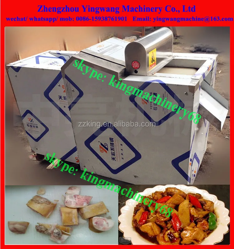 frozen chicken/ fish slicer/ slicing machine