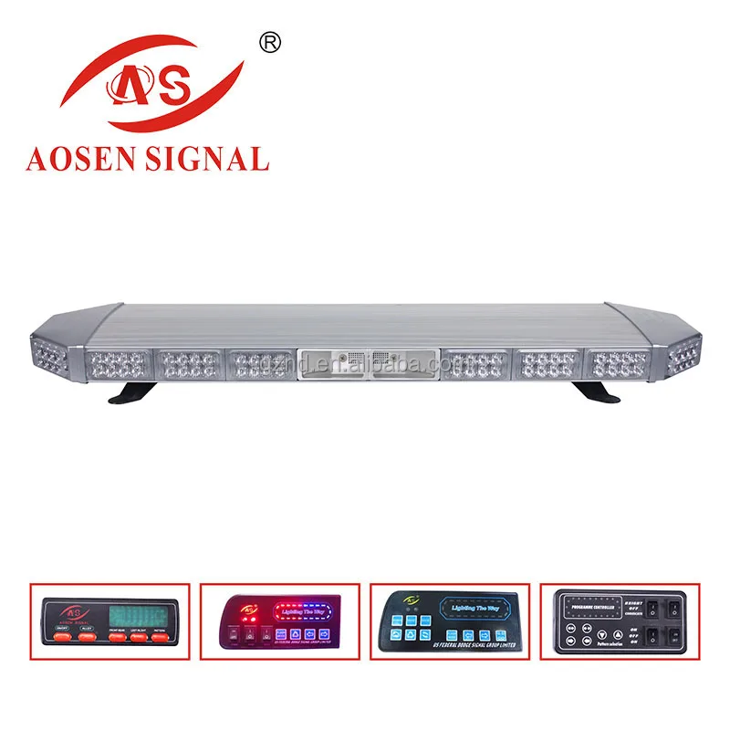 Полиция материалы Red Blue LED полиции светлая полоса аварийной мигает сирена динамик полиции света бар