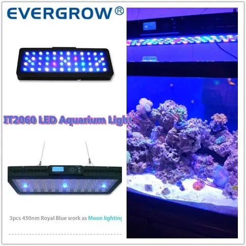 Hot Sale Programmable LCD IT2060 LED Aquarium Lighting for