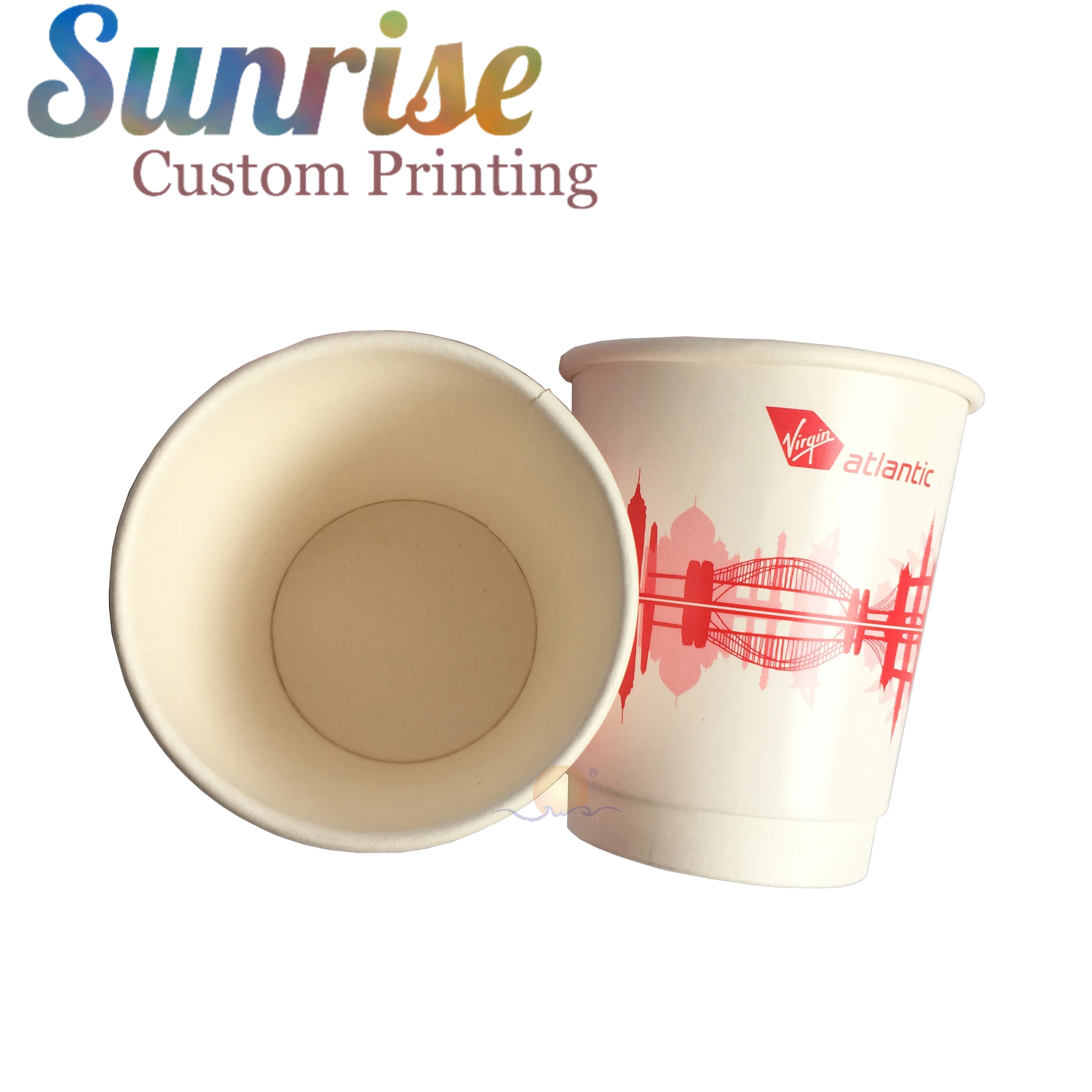 7oz8oz10oz12 oz Paper Sample Cup Coffee Paper Cup With Lid