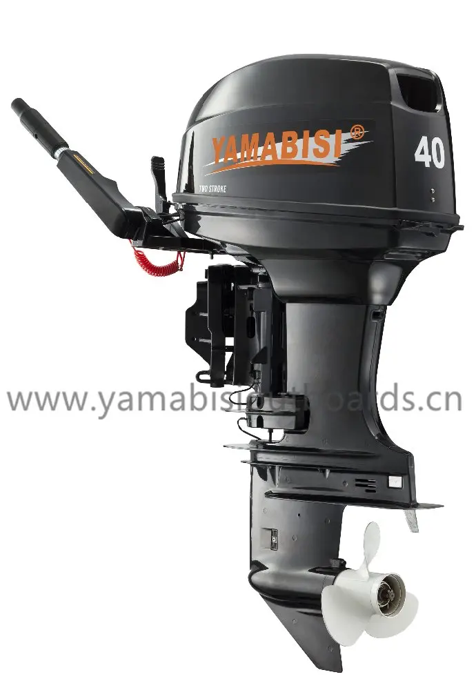 
CE одобренный 2-х тактный 40hp YAMABISI подвесной лодочный мотор/двигатель 