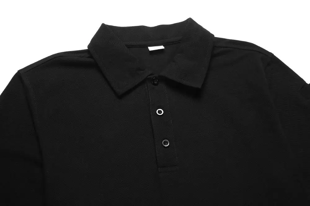 Mens Formal Office Working Shirt Short Sleeve Cotton Polyester Sport Breathable Polo Shirts