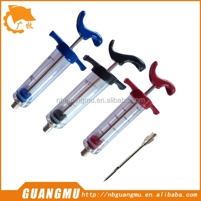 New Marinade Meat Injector for Chicken Turkey Fish Juice Spices Syringe Flavor
