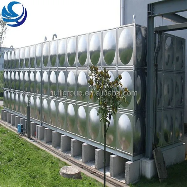 Welding Stainless Steel Tank for Water SS 304 316 500 2000 5000 Gallon Liter Pressed Steel Sectional Water Tank