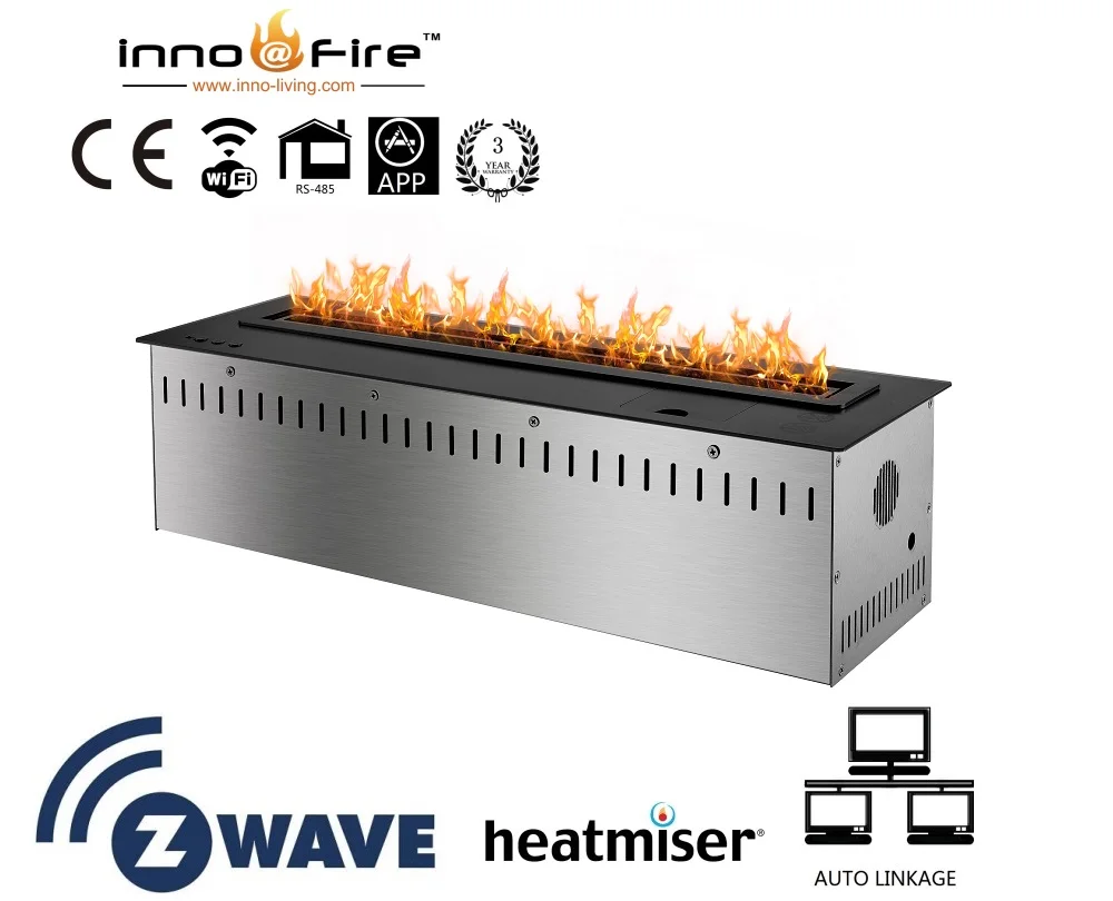 
S Inno living 24 inch intelligent ethanol burner with remote control 