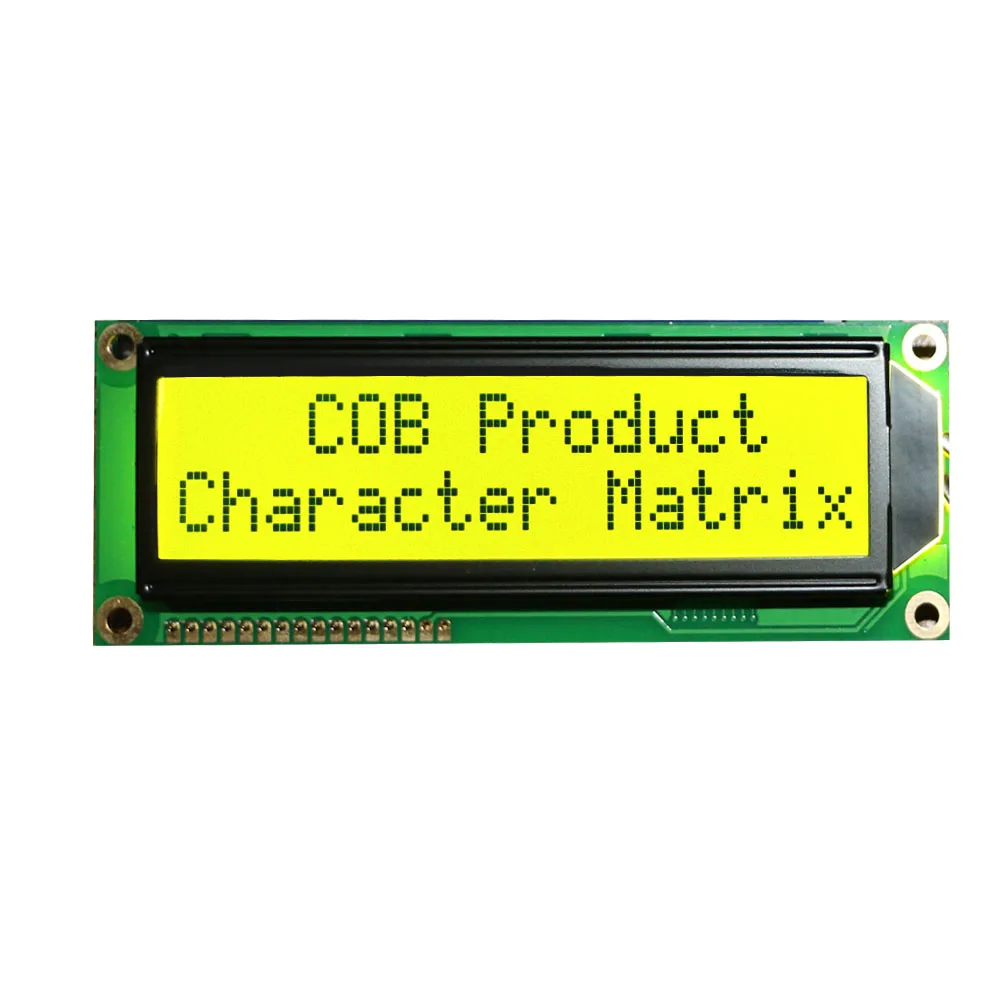 Best quality OEM black background large 1602 module  lcd character display