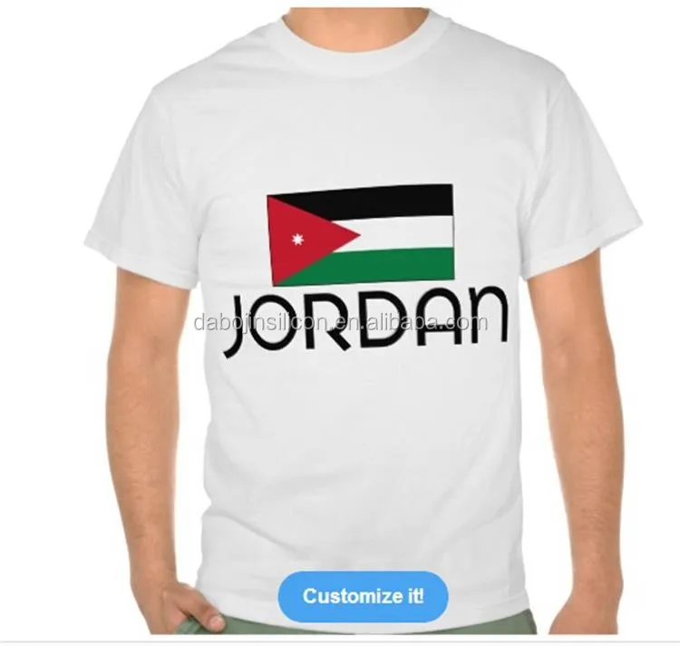 2024 Summer season fashionable Jordan flag T-Shirt