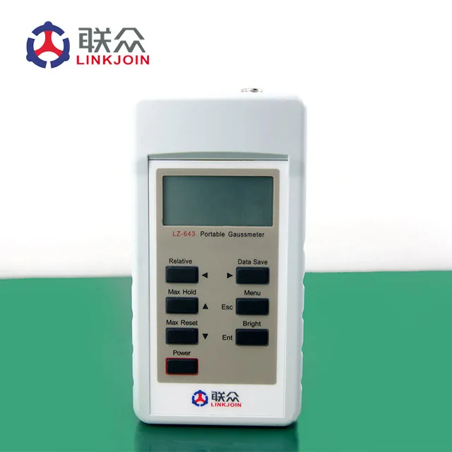 LINKJOIN LZ-643 portable gauss meter handheld digital magnetic field meter gaussmet manufacture with CE trade assurance supplier