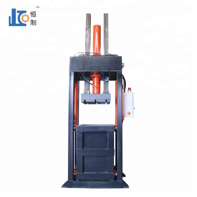 
CE Certified factory sale vertical lifting box hydraulic cotton press machine packing machine baler machine 