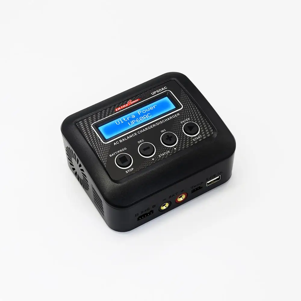 Ultra Power UP60AC 60W 6.0A 2S 3S 4S LiPo LiHV LiFe NiMH Battery Balance Multi AC Charger For RC Car Truck Helicopter Drone