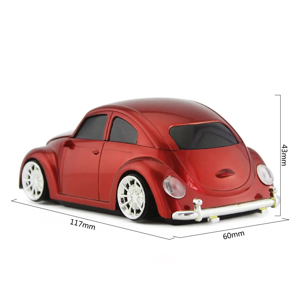 VW Car Style Cute 2.4G Mini Car Wireless Mouse