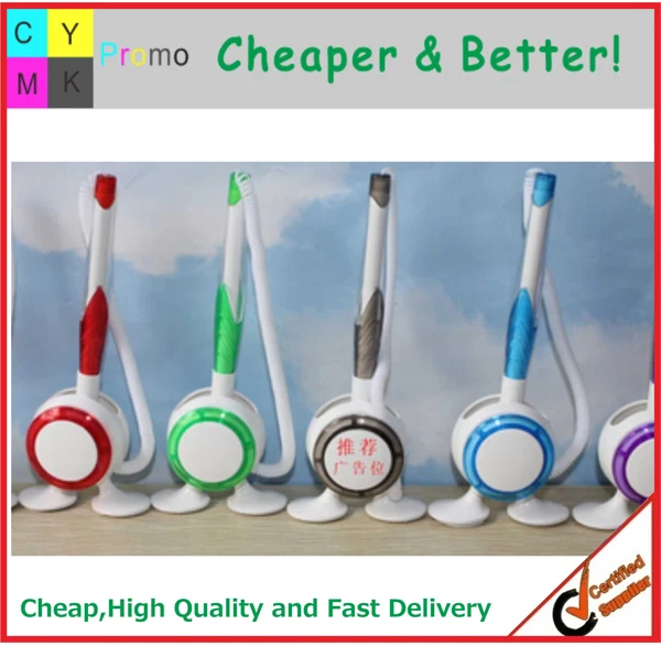 Custom cheap promotional Desk stand pens