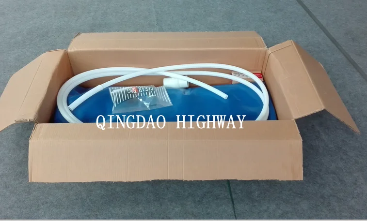 2000L soft foldable round fish farming tanks