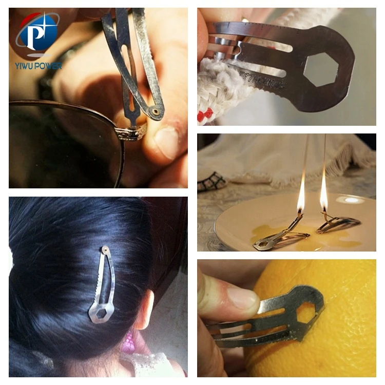 
YP-SA-0083 Personal Defense 8 in 1 Multi function Hairpin Hair Clip 
