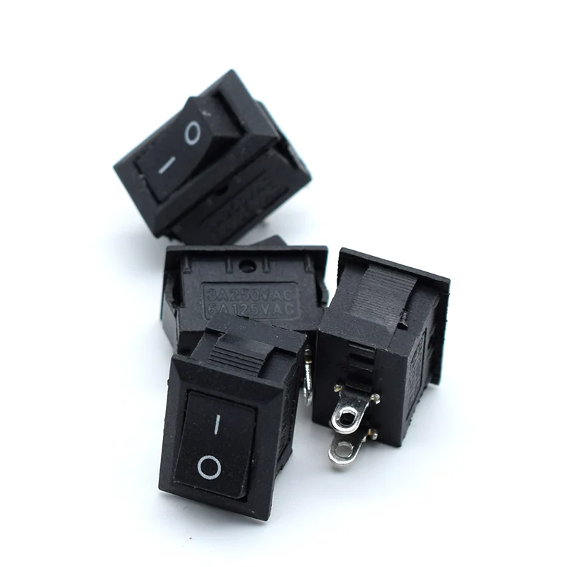 Black ON-OFF cheap ship type rocker switch