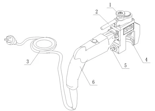  Портативная кромкострогальная машина для труб Huawei модель ZPK