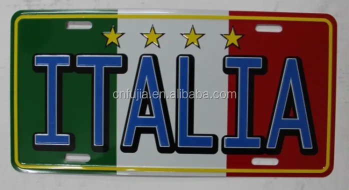 Decorative metal nameplate,engraving name plate aluminum sign car license plate