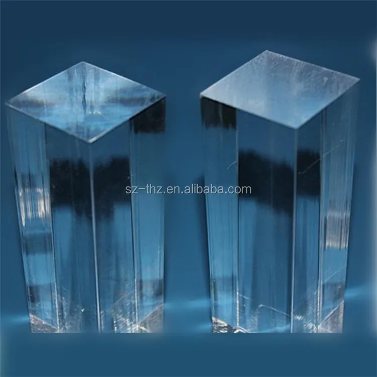 
Plastic Acrylic Clear Square Rod 25x25mmx1000mm Extruded PMMA Stick LED Decor Have Many Different Diameter In Stock 