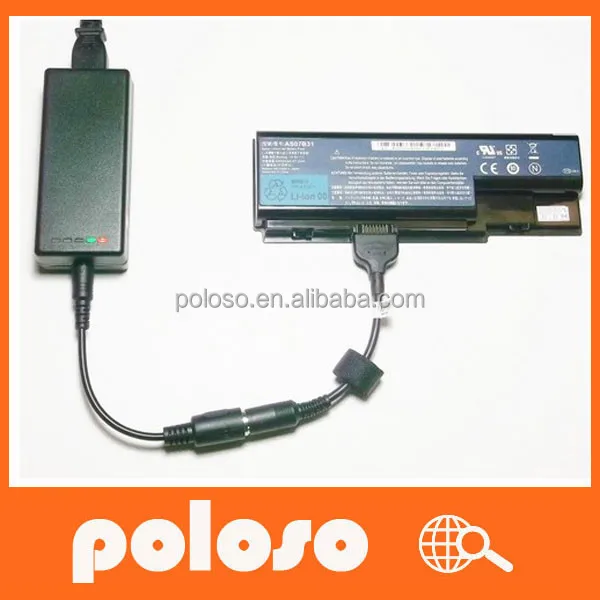 Poloso RFNC6 Universal External Laptop Battery Charger for Dell HP Gateway Asus All Brands