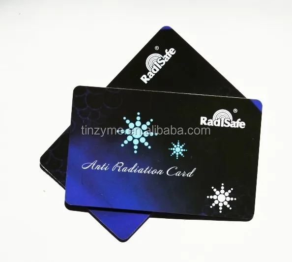 Оптовая продажа, карта защиты от радиации Radisafe, карта EMF, карта защиты от радиации для беременных 50 шт./лот