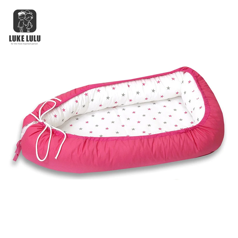 Новое поступление, портативное и регулируемое детское гнездо-кокон для сна для новорожденных