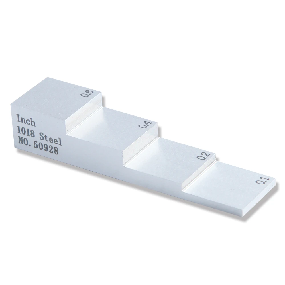 Factory OEM Ultrasonic Step Wedge Shape Thickness Calibration Blocks