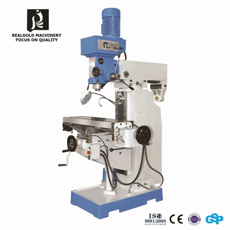 workshop repair ZX7550 milling machine with DRO