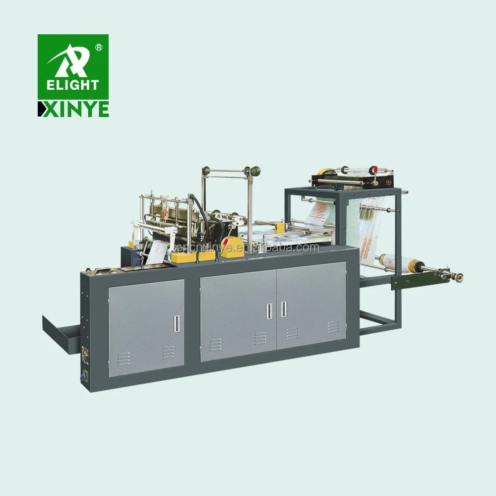 DFR-700 Hot sealing hot cutting plastic nylon shopping t shirt bag making machine