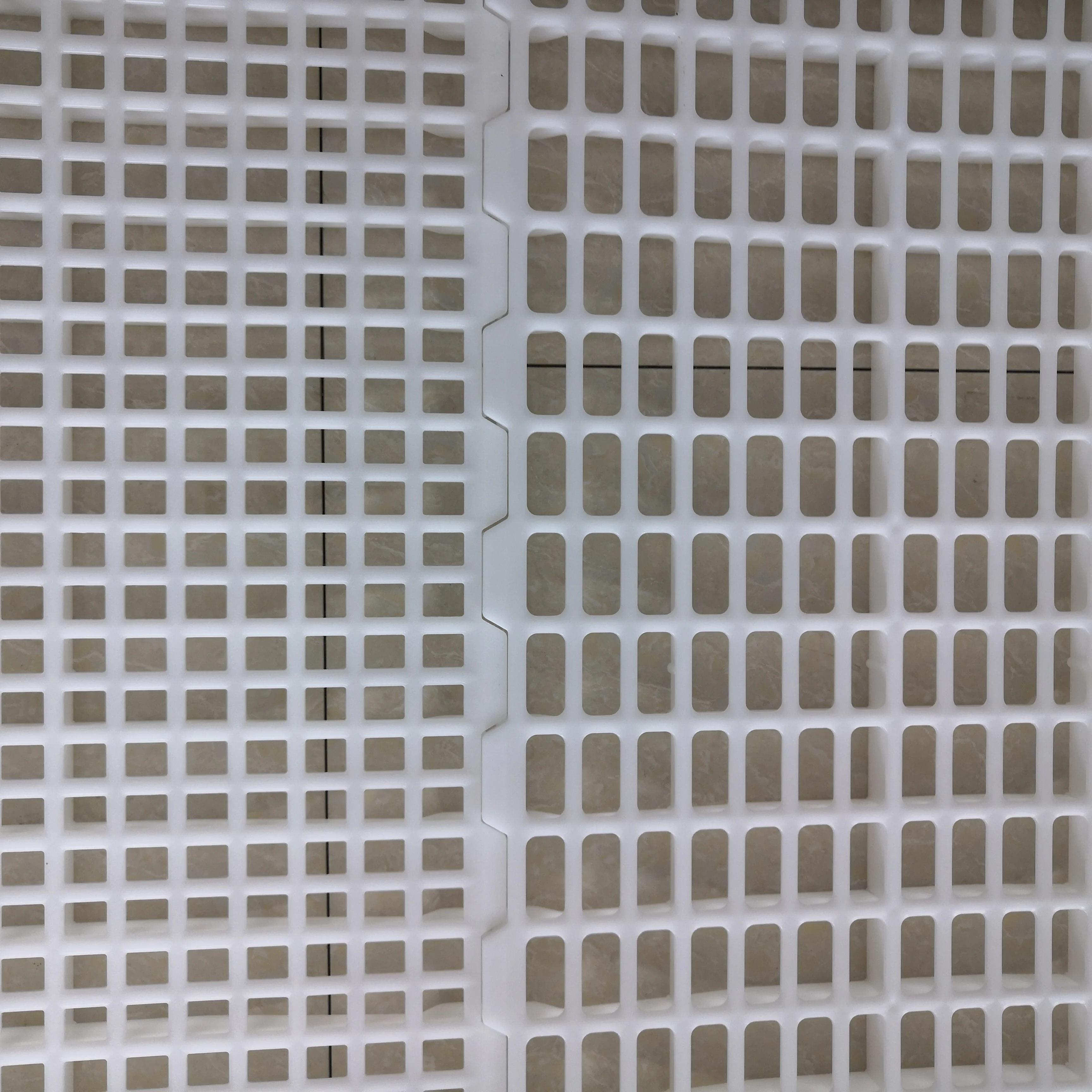 plastic dung leakage slat floor for chicken and duck poultry equipment