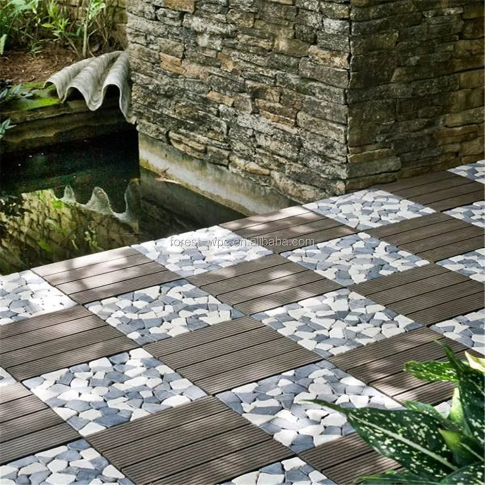 300x300mm frstech wood plastic composite non-slip bathroom tile floor tile price ceramic wall tile