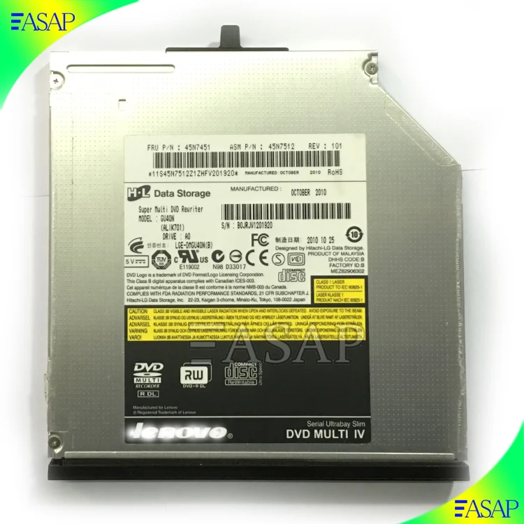 Replacment для Lenovo Thinkpad T410 T410S T430S ноутбук Matshita DVD-RAM 8X DVD RW DL писатель