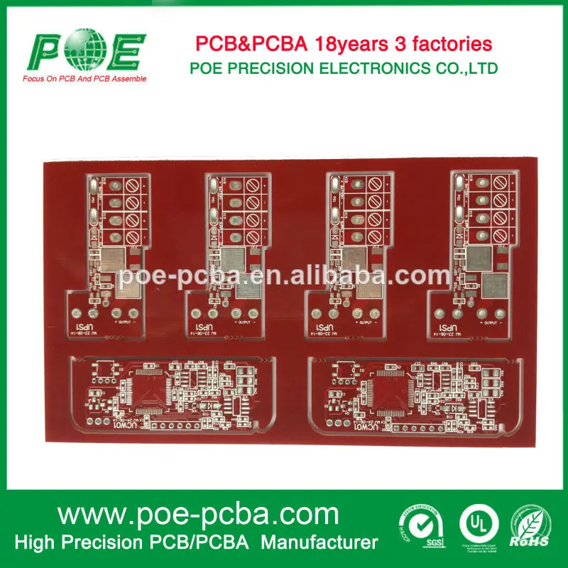 двойной слой 94v0 fr4 сканер pcb