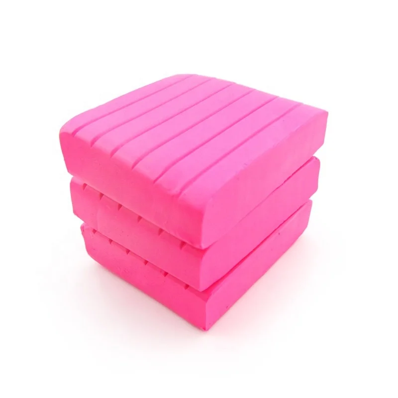 DMO Yiwu Bobao toy factory supply EN71safe 50g kids Oven Bake soft clay, starter & craftsman artists modeling polymer clay