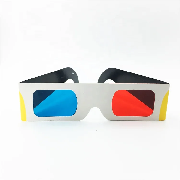 
Promotional Red Blue 3d Glasses Paper 