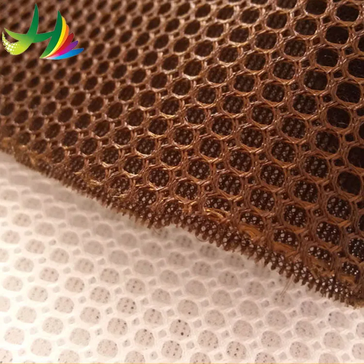 HH-003 100% polyester 3d air mattress 3d air layer mesh fabric layer home textile knitted mesh bench seat covers