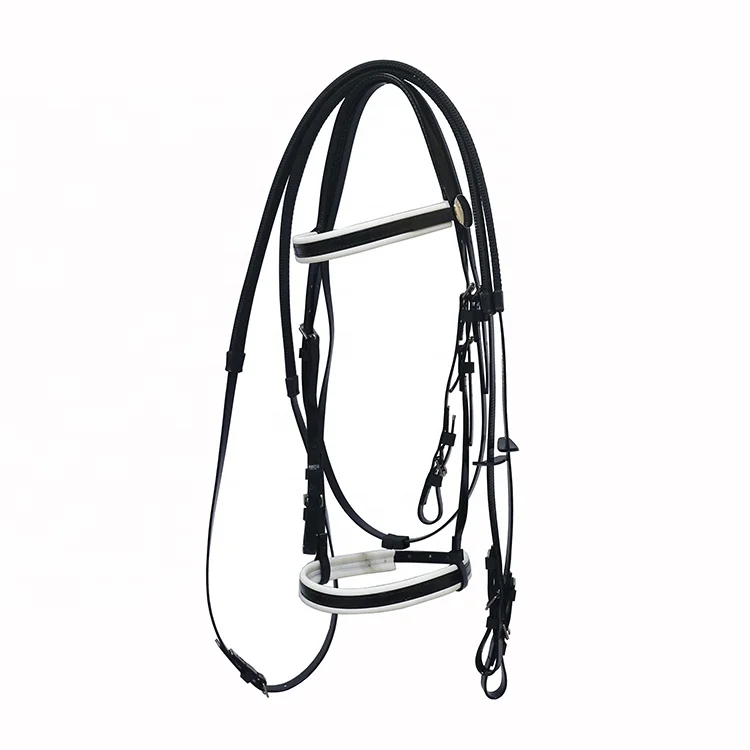 red PVC horse bridle and rein, colorful racing horses accessories