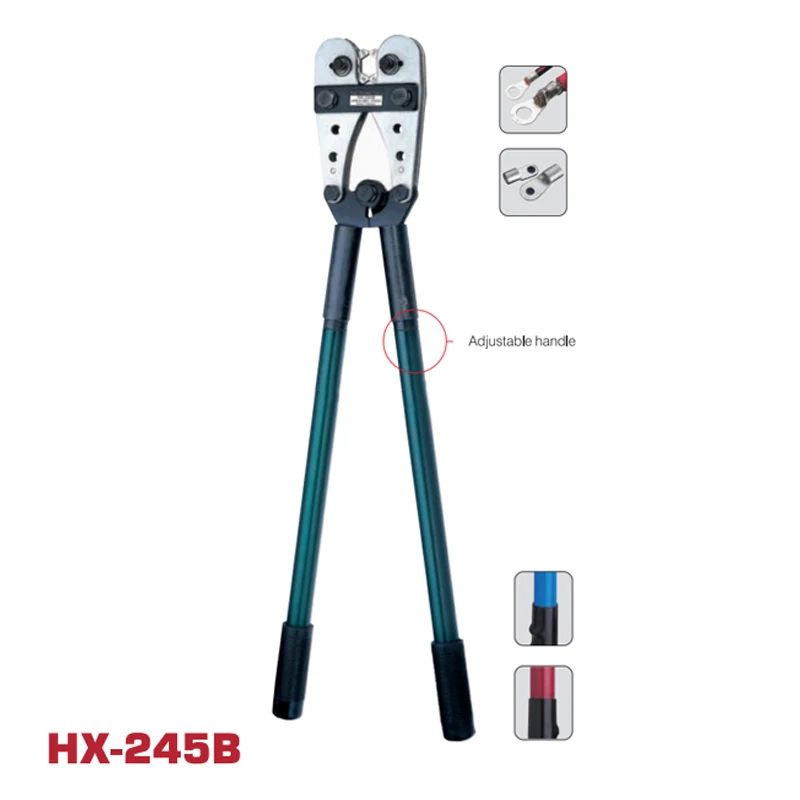 HX-120B Copper tube terminal crimping tool cable lugs heavy duty crimping tool