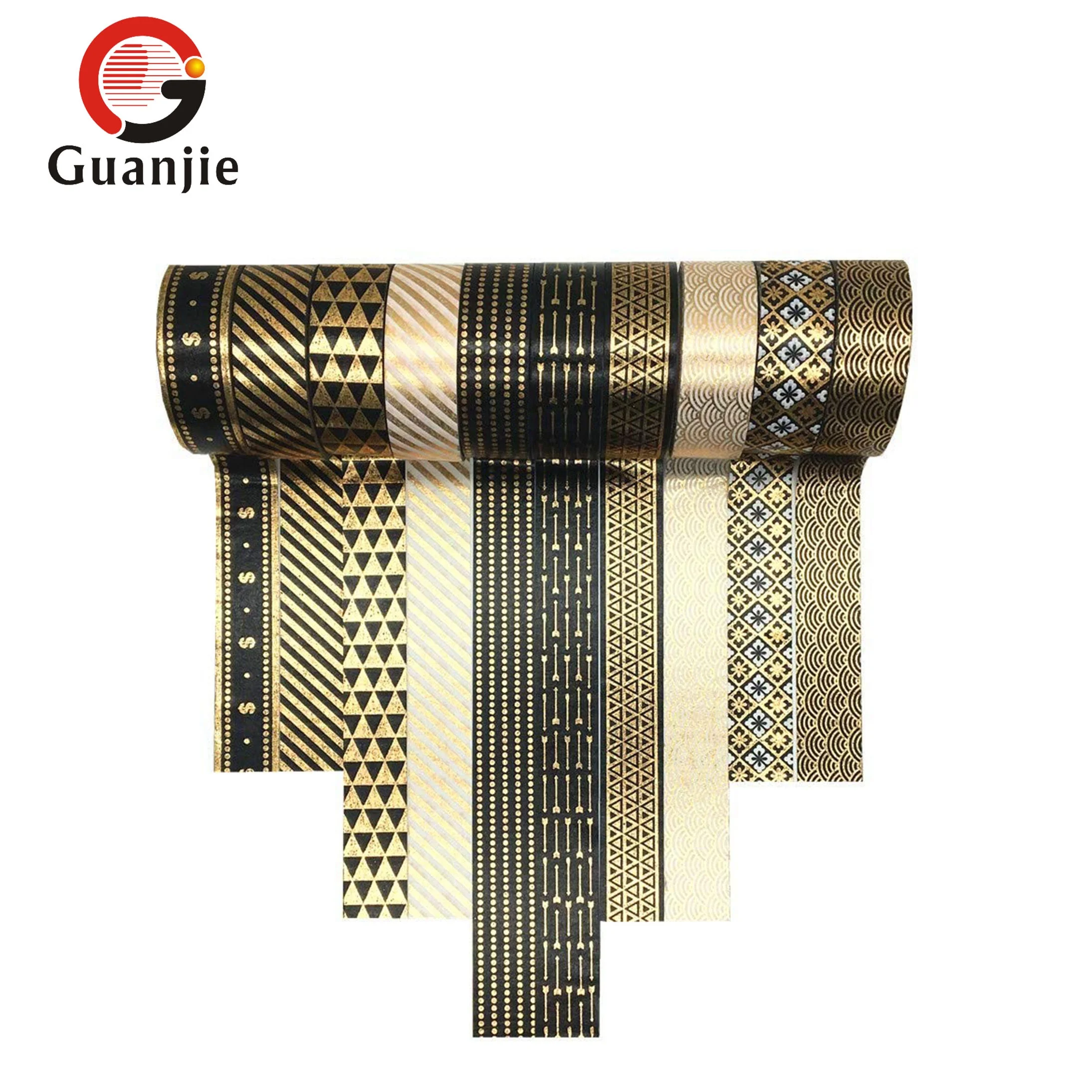 Japanese Stationery Gold Foil tape and Silver Foil Tape Manufacturers Wholesale Washi Tape