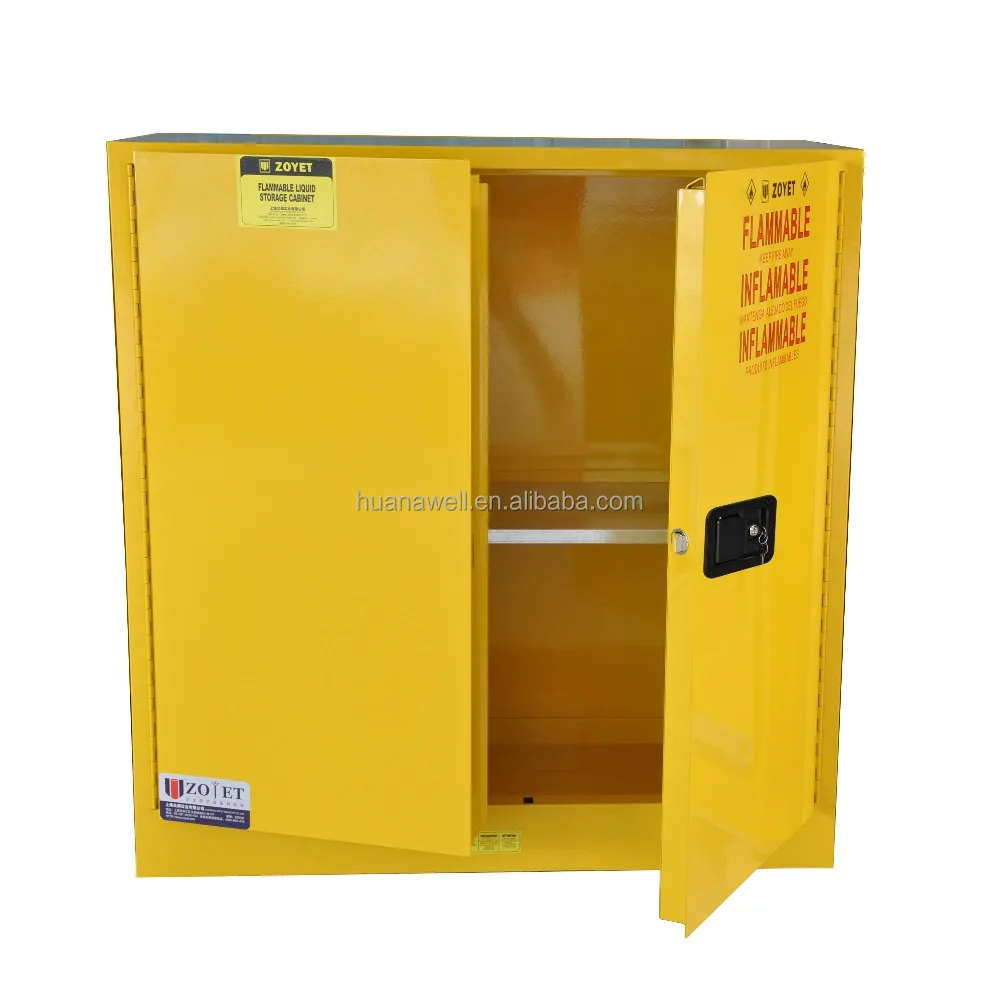 30Gal Industrial Lab Chemical Metal Storage Cabinet
