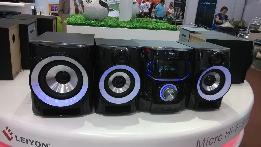 400 watt 2.1ch high power speaker digital amplifier with flash led light