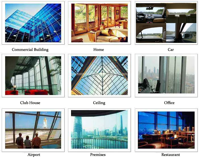70% Visible Light Transmission Heat Insulation Function Film and Heat Reflective Solar Films
