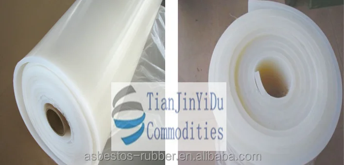 silicone rubber sheet for vacuum membrane