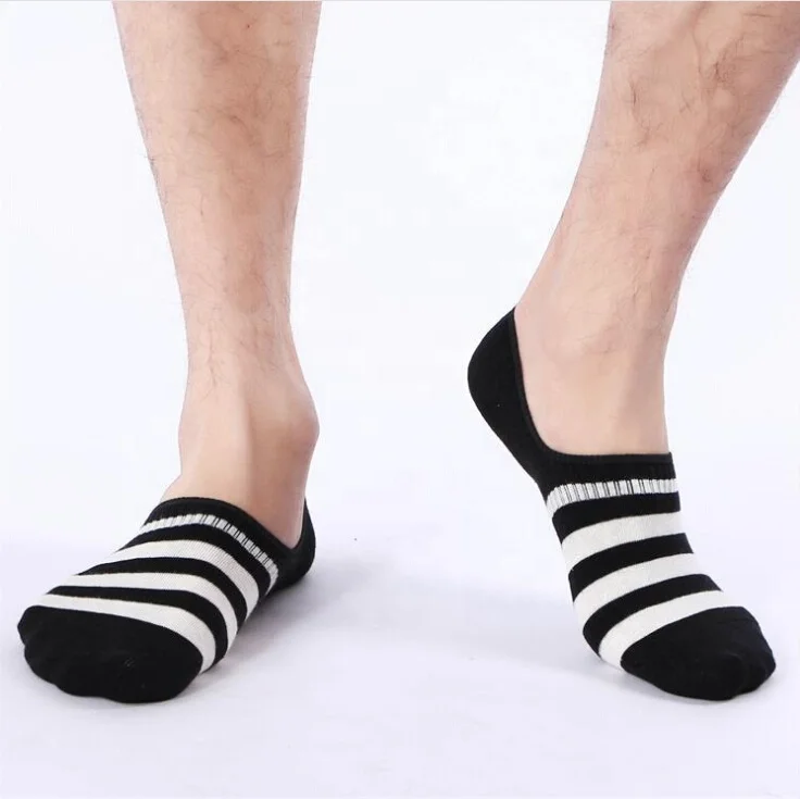 Custom logo Cheap Wholesale Invisible Socks Women Summer Breathable Low Cut socks Classical Black White Grey Men no shows Socks