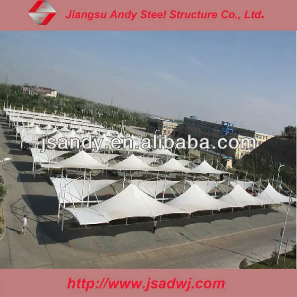
The whole tensile cable membrane structure 